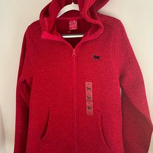 NWT BLACK DOG CLASSIC FULL ZIP SWEATER JACKET YOUTH M